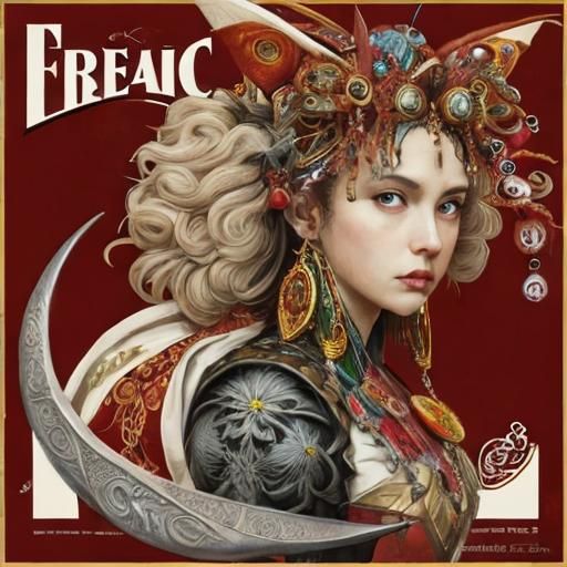 Hyperrealistic Celtic Mosaic in Fractal Cloisonné Style