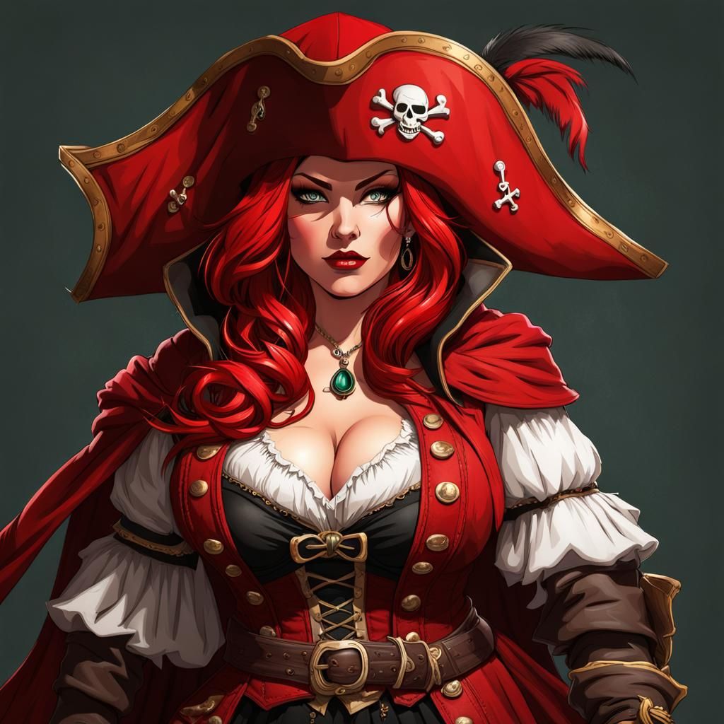 BBW Pirate Red Riding Hood Interpretation