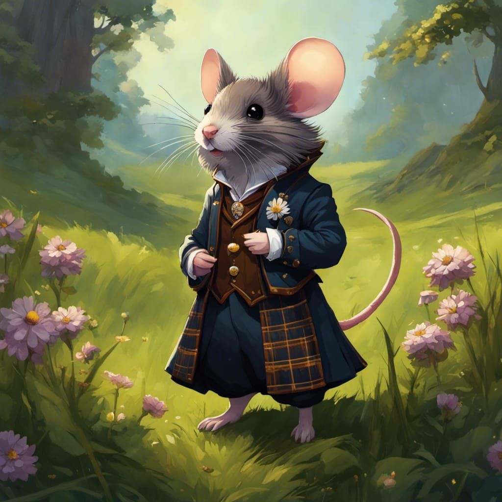 Elegant scottish mouse 🐭