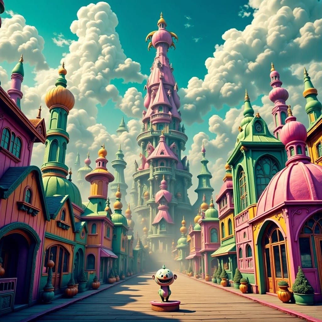 Fantastical Krazy Klown Town: A Metropolis of Color