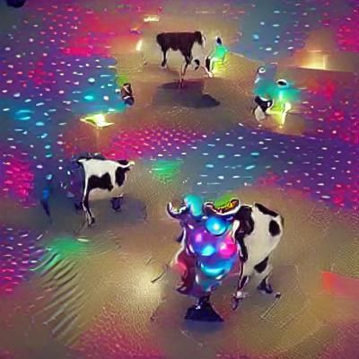Cow at the Disco