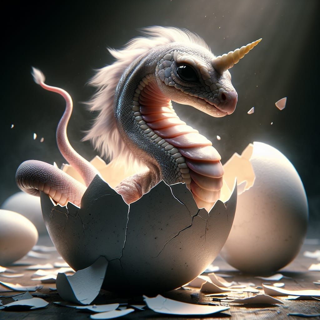 unicorn snake hybrid hatching