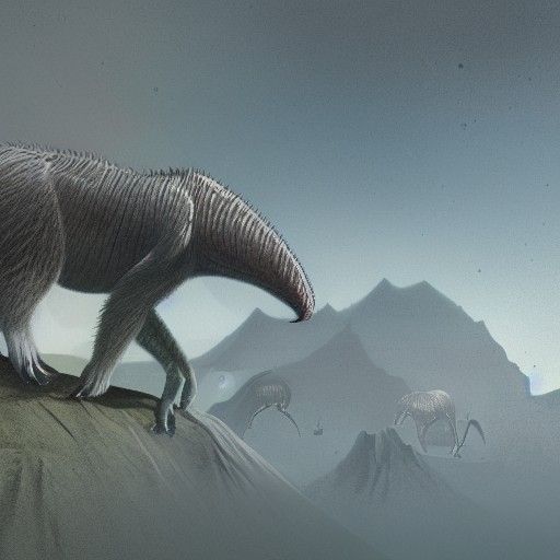 Detailed Matte Painting of Cryptozoology
