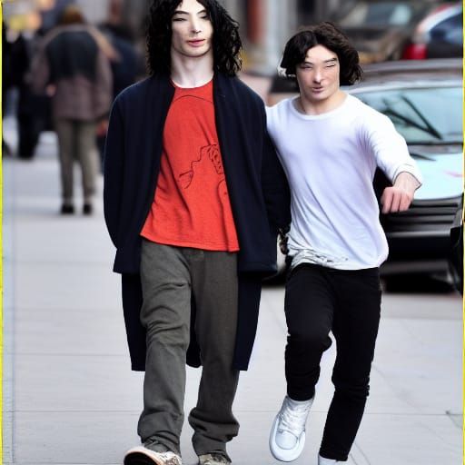 Controversial AI Image: Ezra Miller Stealing Infant