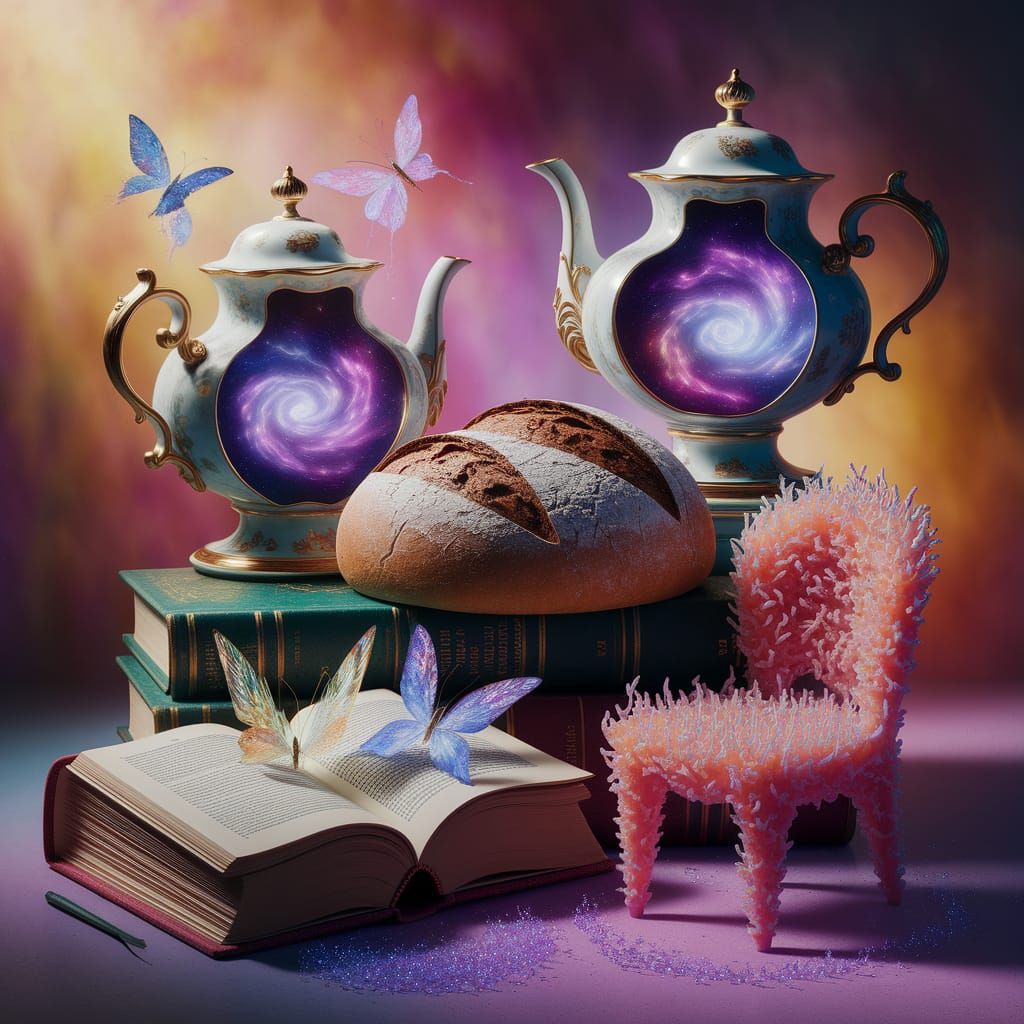 Surreal Objects with Hidden Interiors, Concept Art