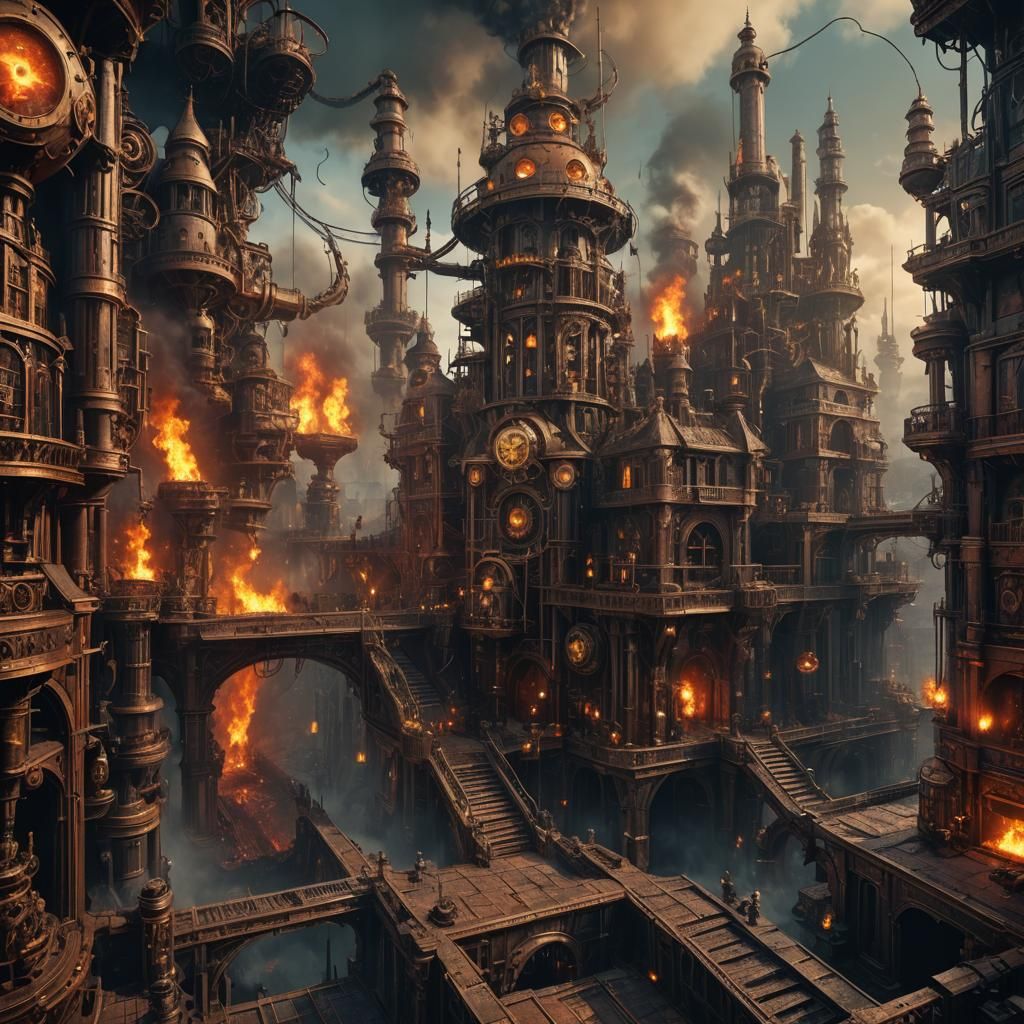 Steampunk Hell