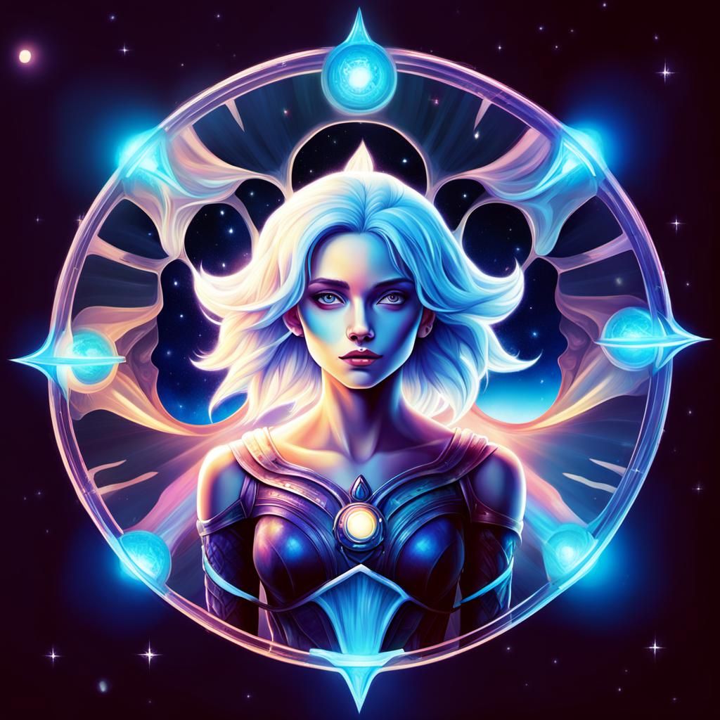 The Sun Generated by AI