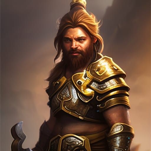 Dwarf warrior.