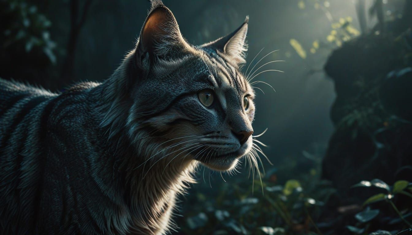 Ginger Cat Lounging on Sunny Windowsill