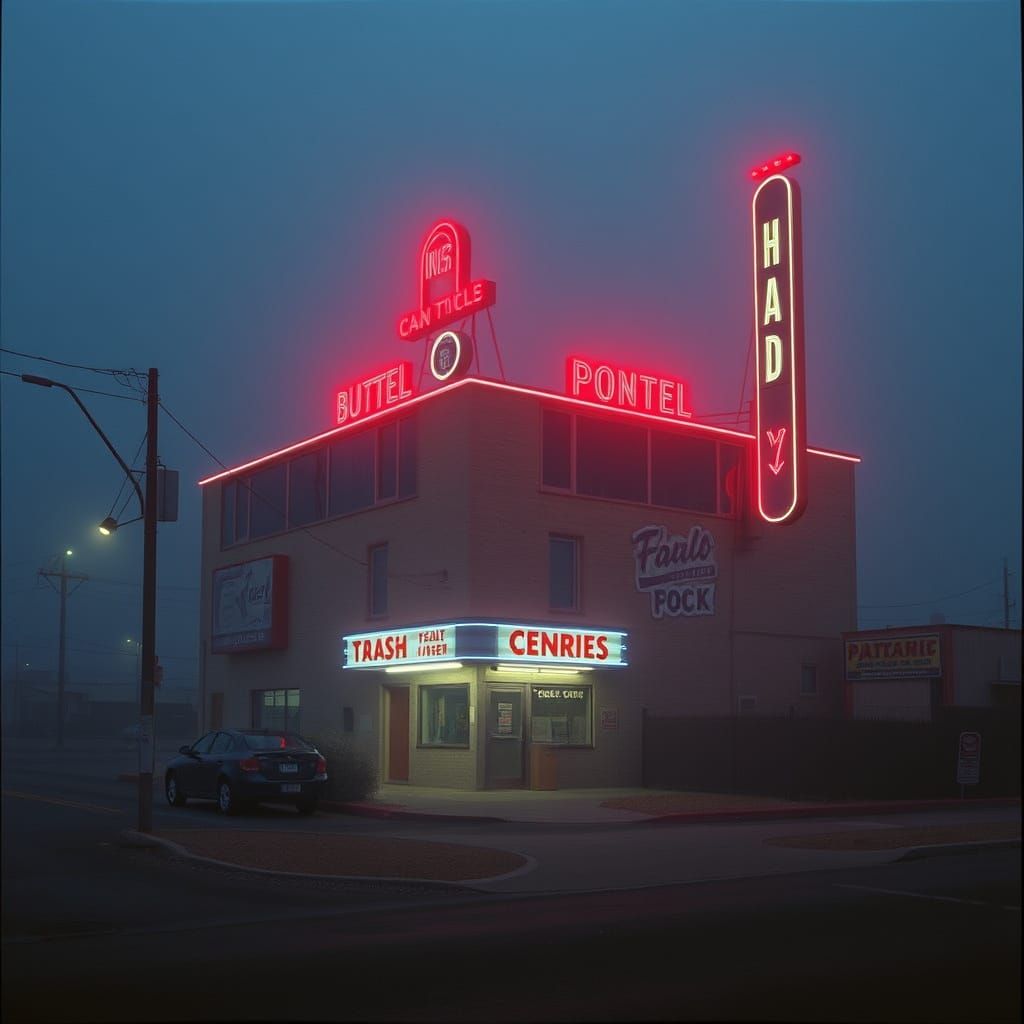 Cyberpunk Cityscape Inspired by Syd Mead and Ash Thorp