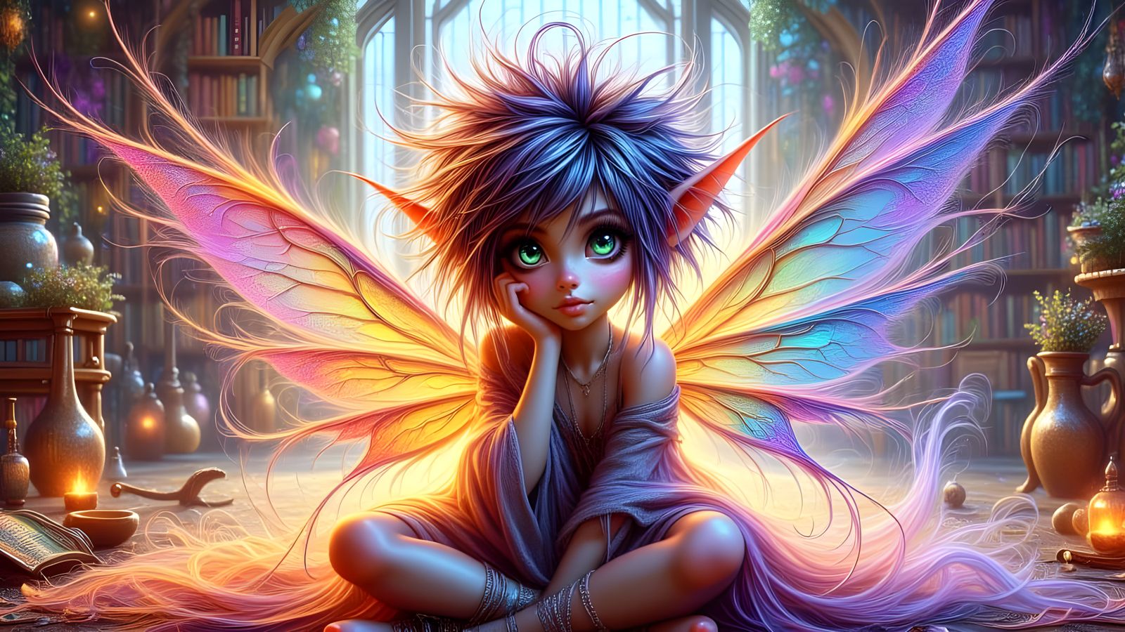 Punky Pixie Doll