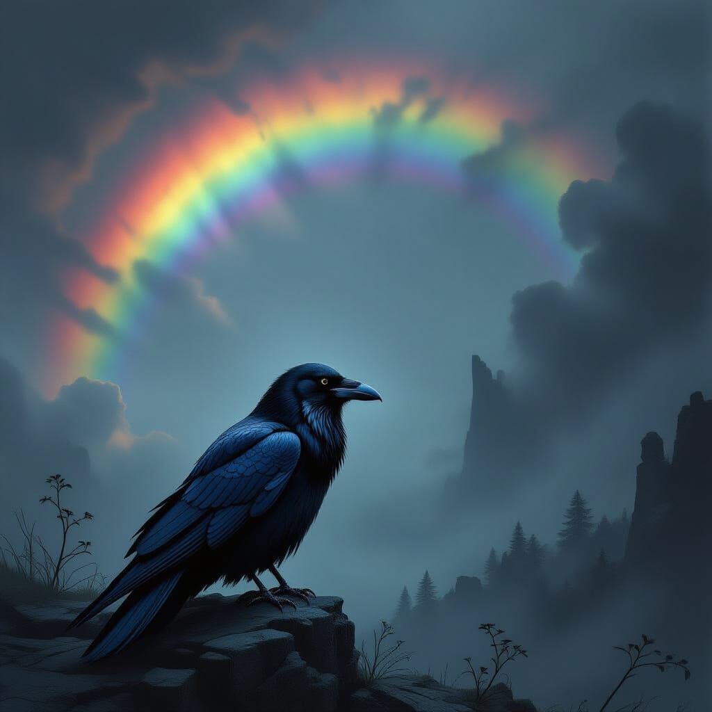 Raven's rainbow