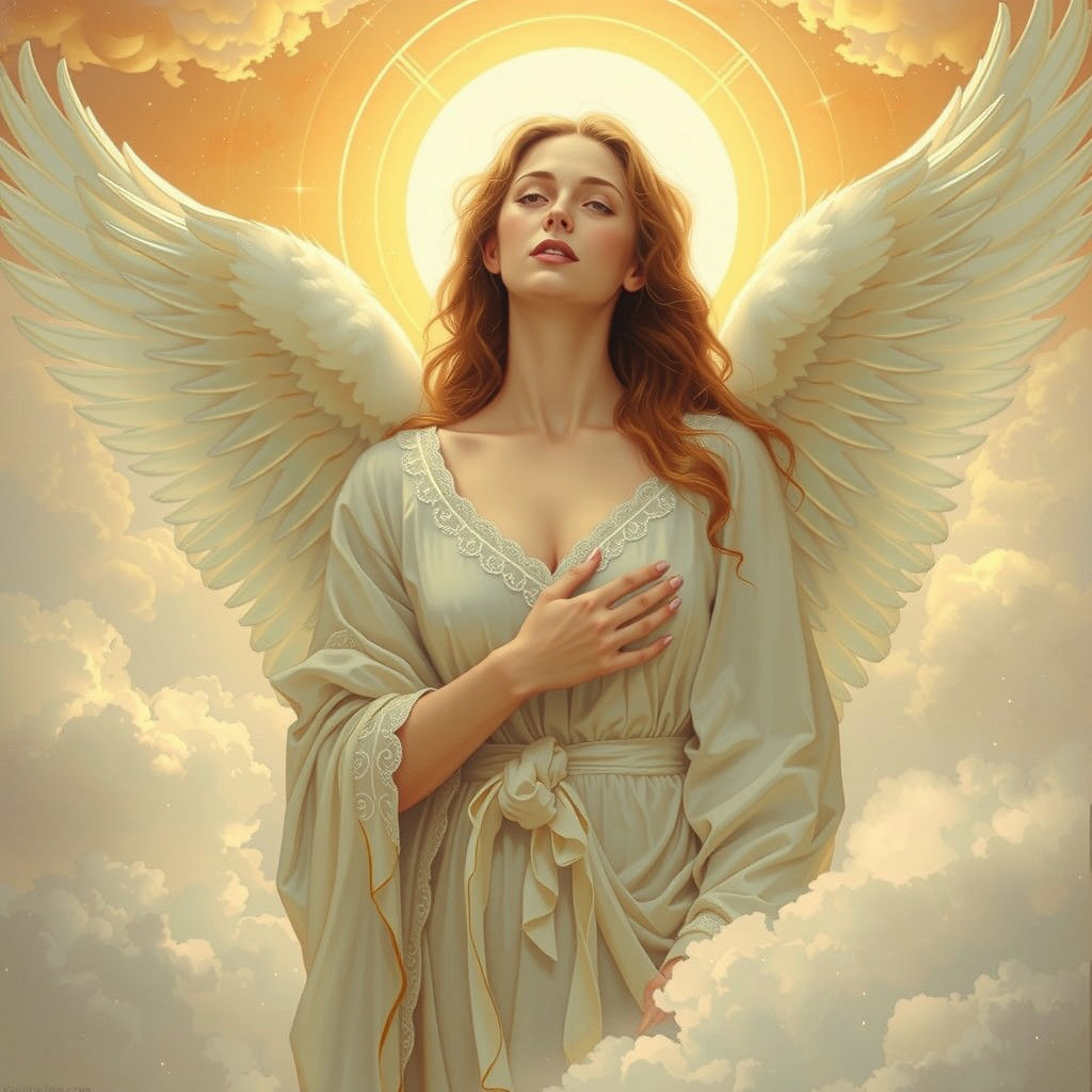 Celestial Angels in Joyful Union