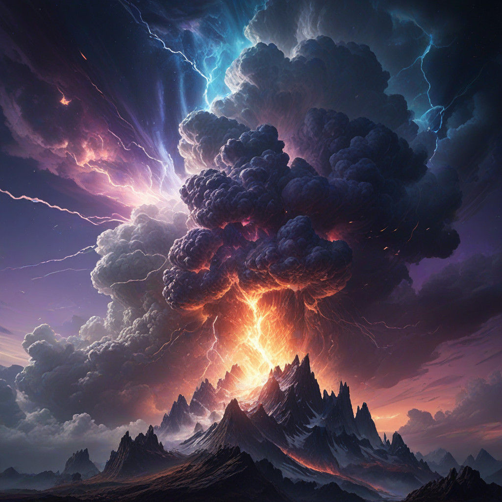 Cosmic Gods Clash in the Eternal Sky Battle