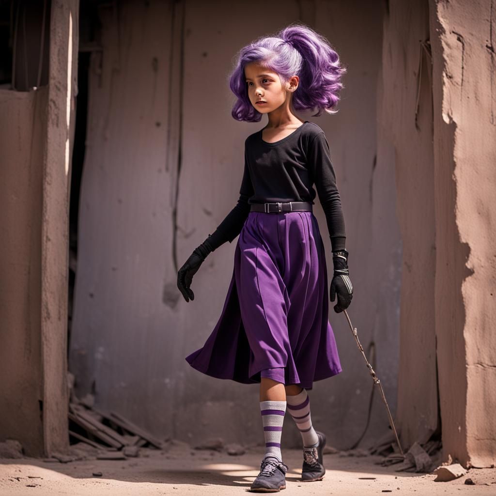 Sinister Woman in Gaza by Greg Rutkowski