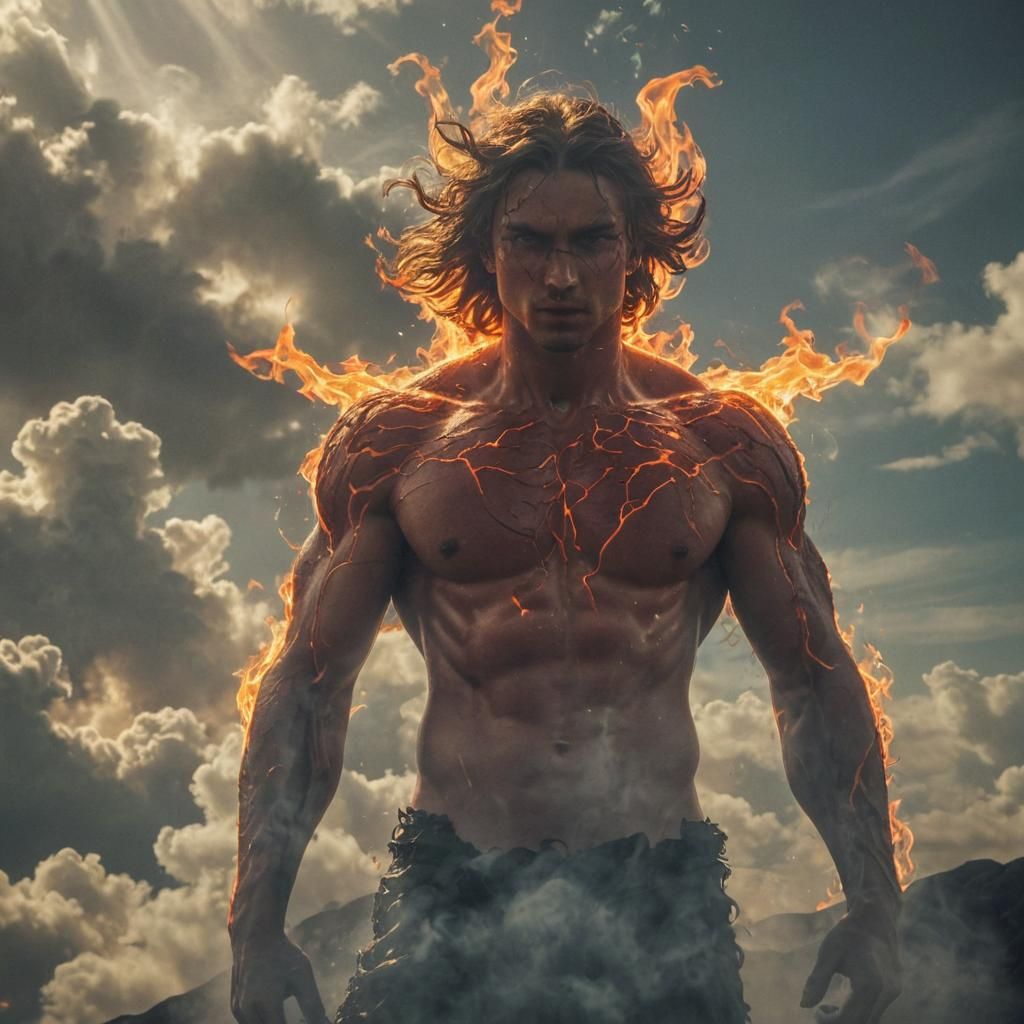 Fiery Soul Encased in Glass Body