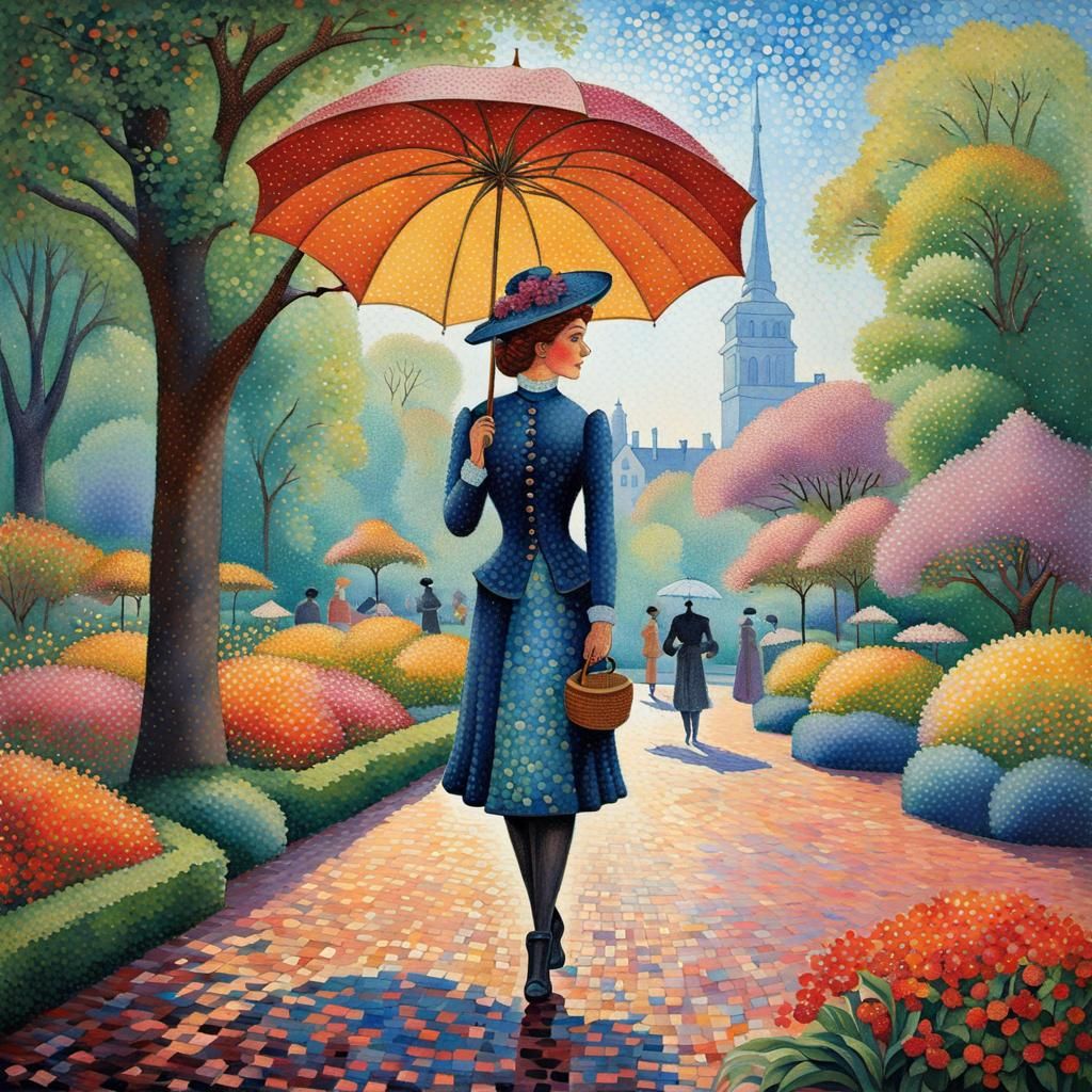 A Walk Among Flowers