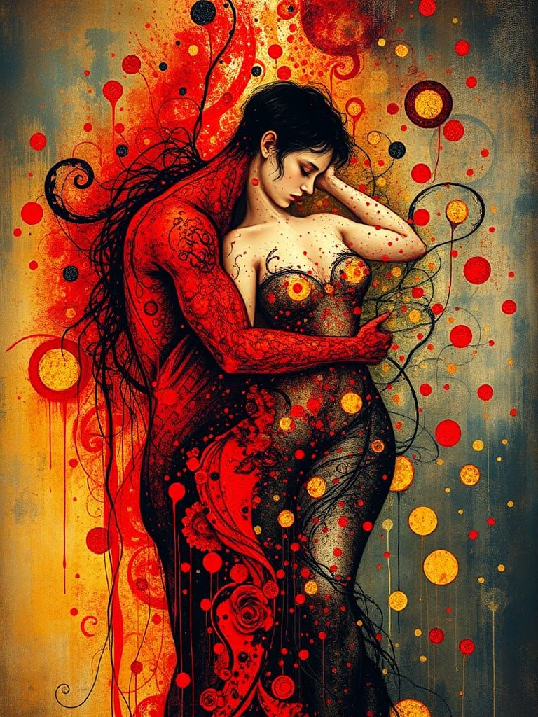 Ethereal Vortex of Sensual Desire