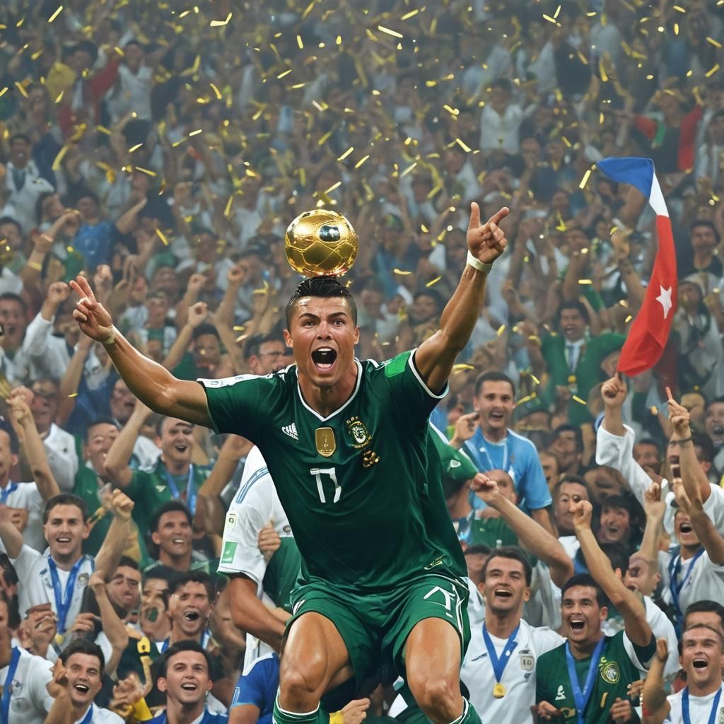 Ronaldo World Cup Victory Celebration