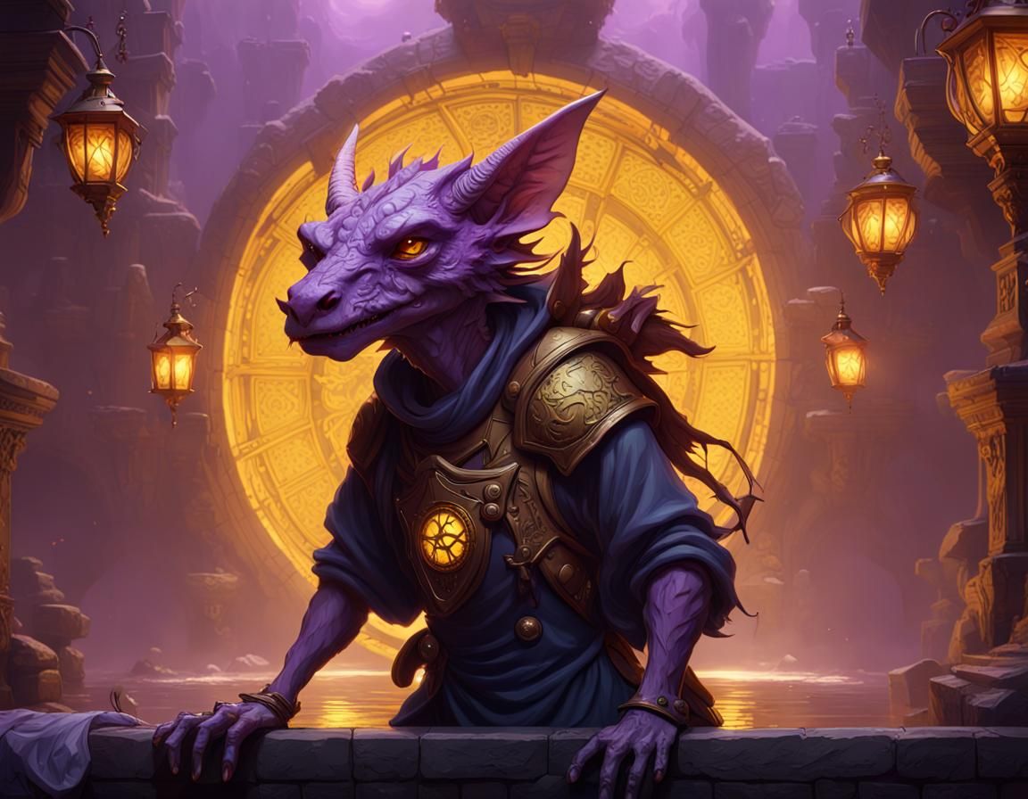 Hyperdetailed Kobold Concept Art in Dark Fantasy Style