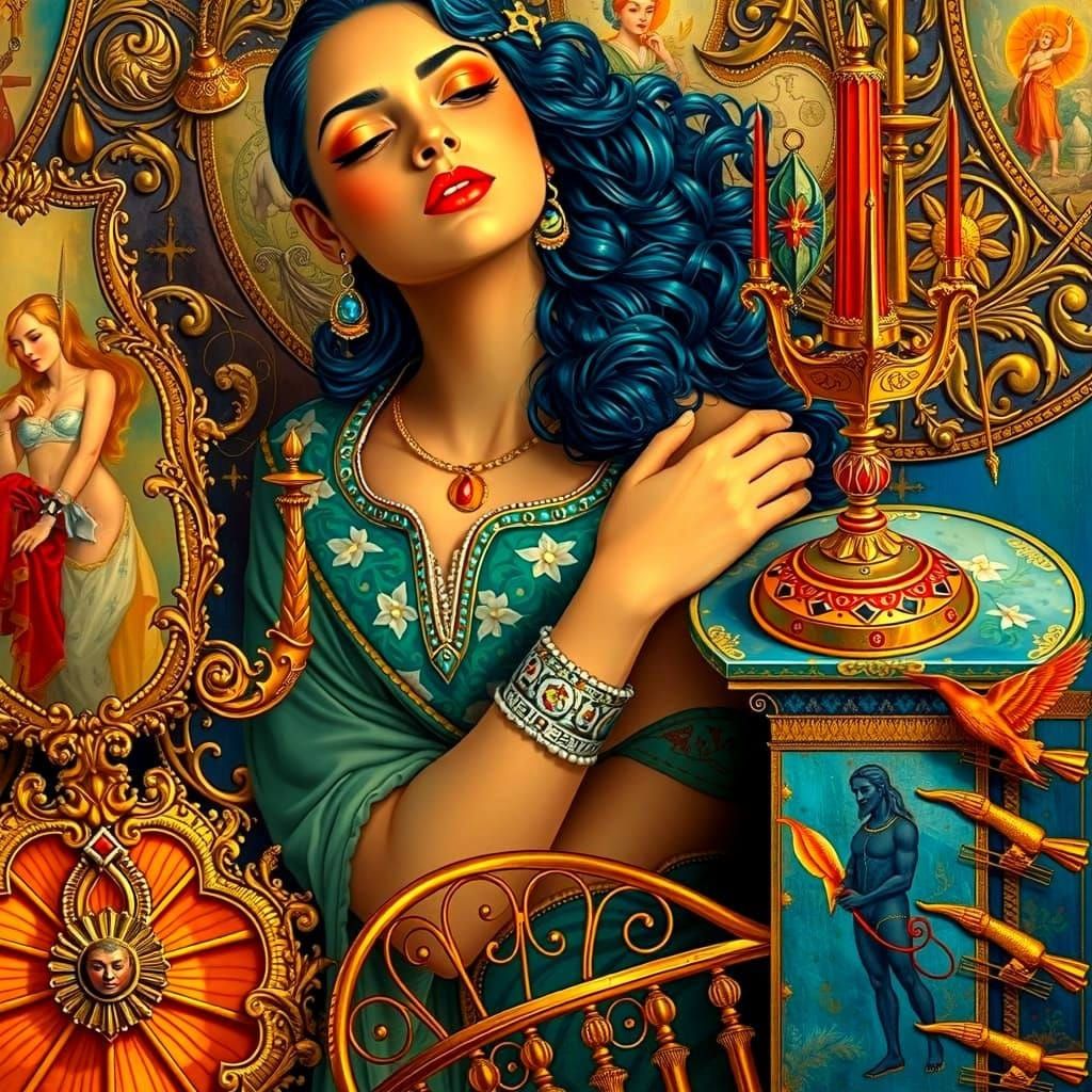 Hyperrealistic Masterpiece with Fine, Sharp Detail