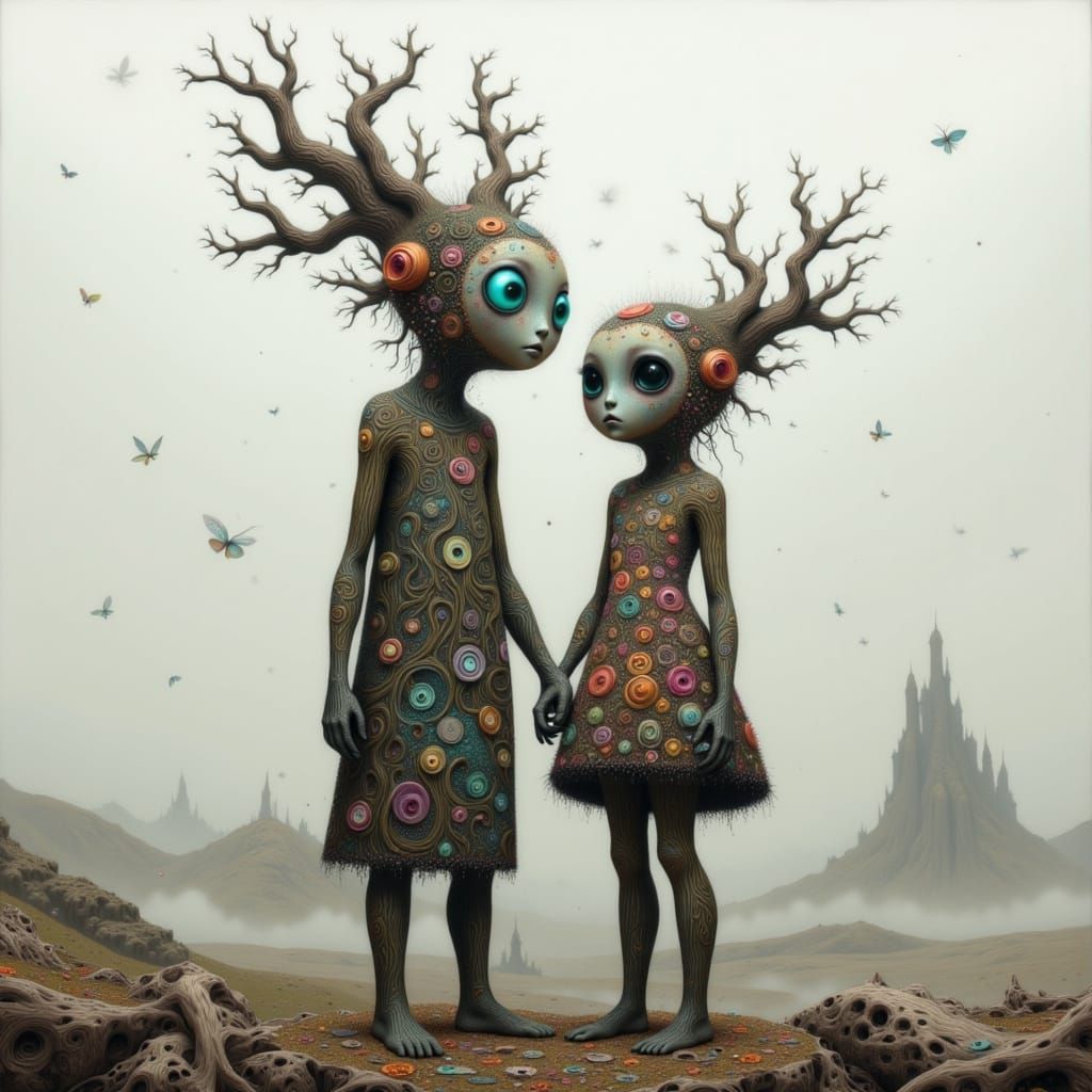 Ask and Embla: First Humans in a Mystical Landscape