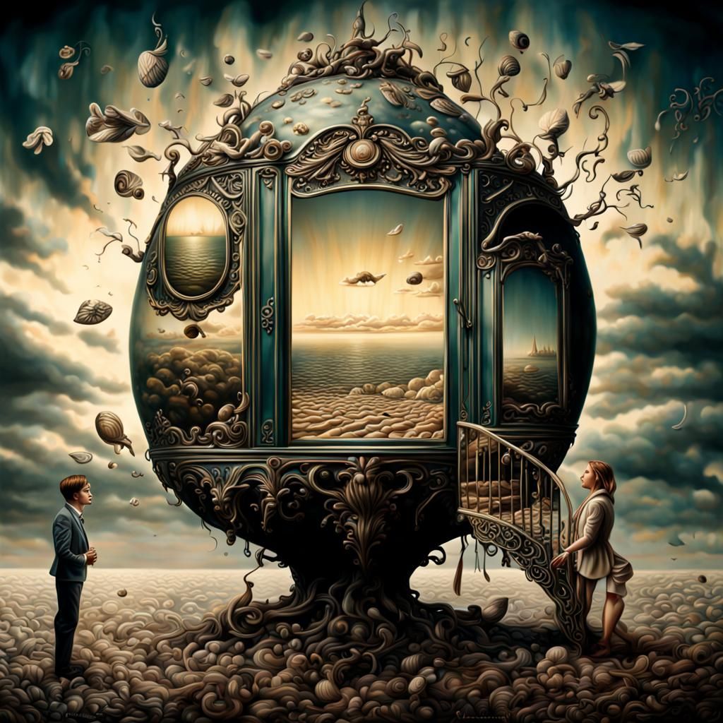Surrealist Painting: Dreams and Reality Intertwined