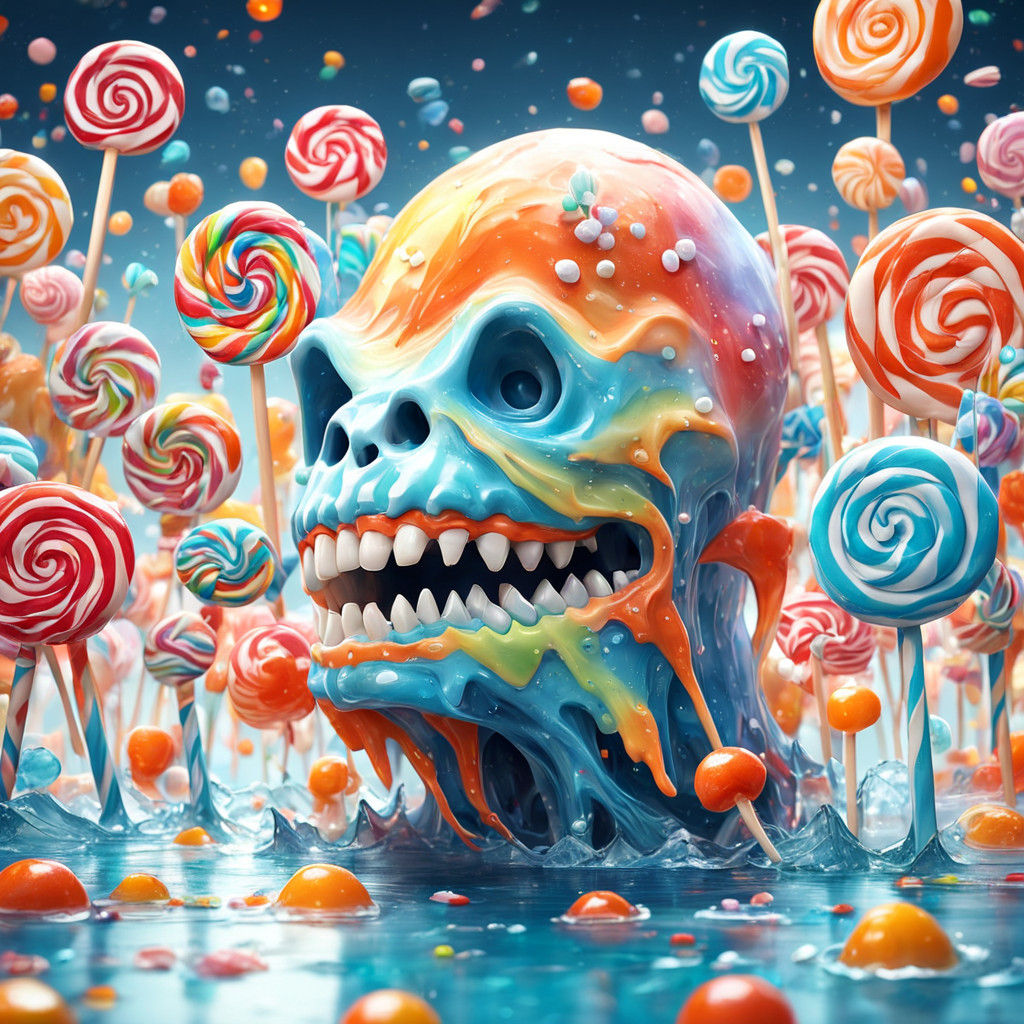 Vibrant Whimsy of Candy Land