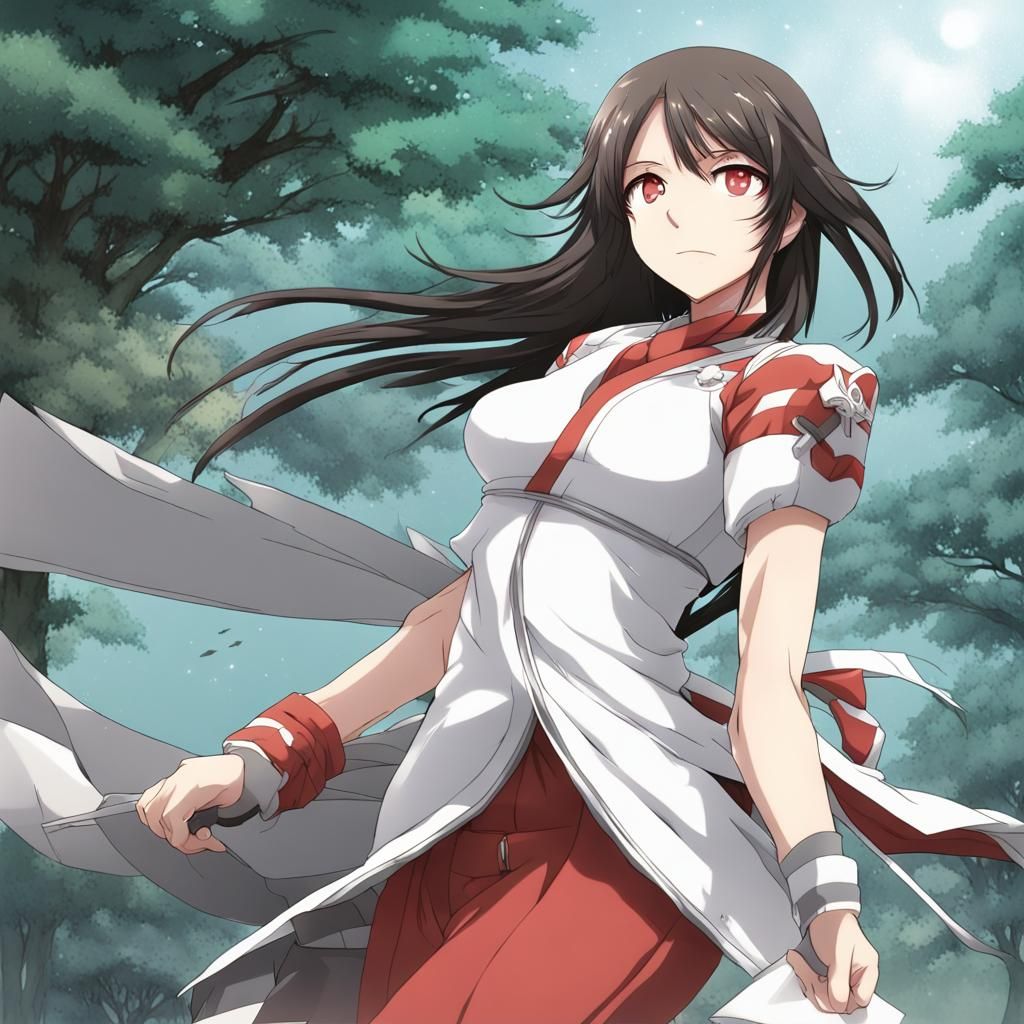 May Shiranui Anime Key Visual Art