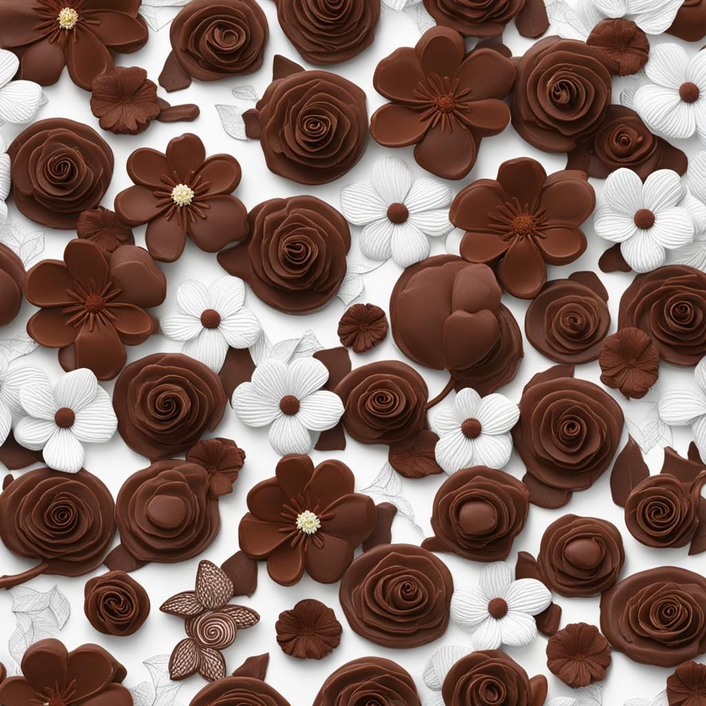 Chocolate Flowers