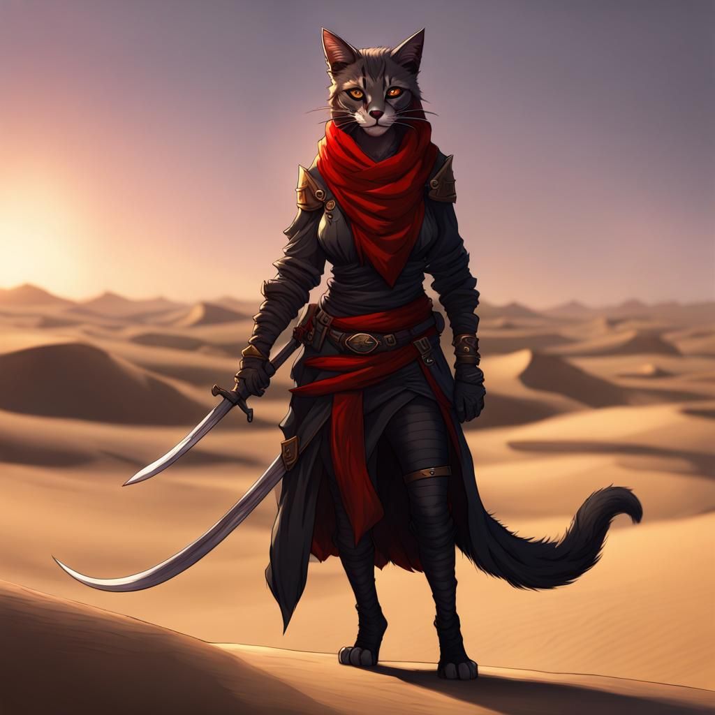 Tabaxi desert assassin