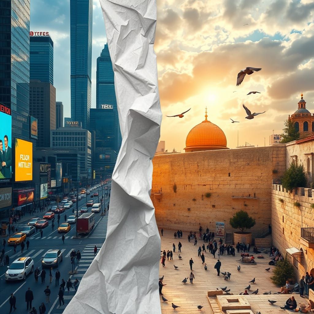 Threshold to Serenity: New York City Meets Jerusalem's Weste...