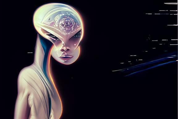 Galactic Stargate into Science Fiction Spacescape