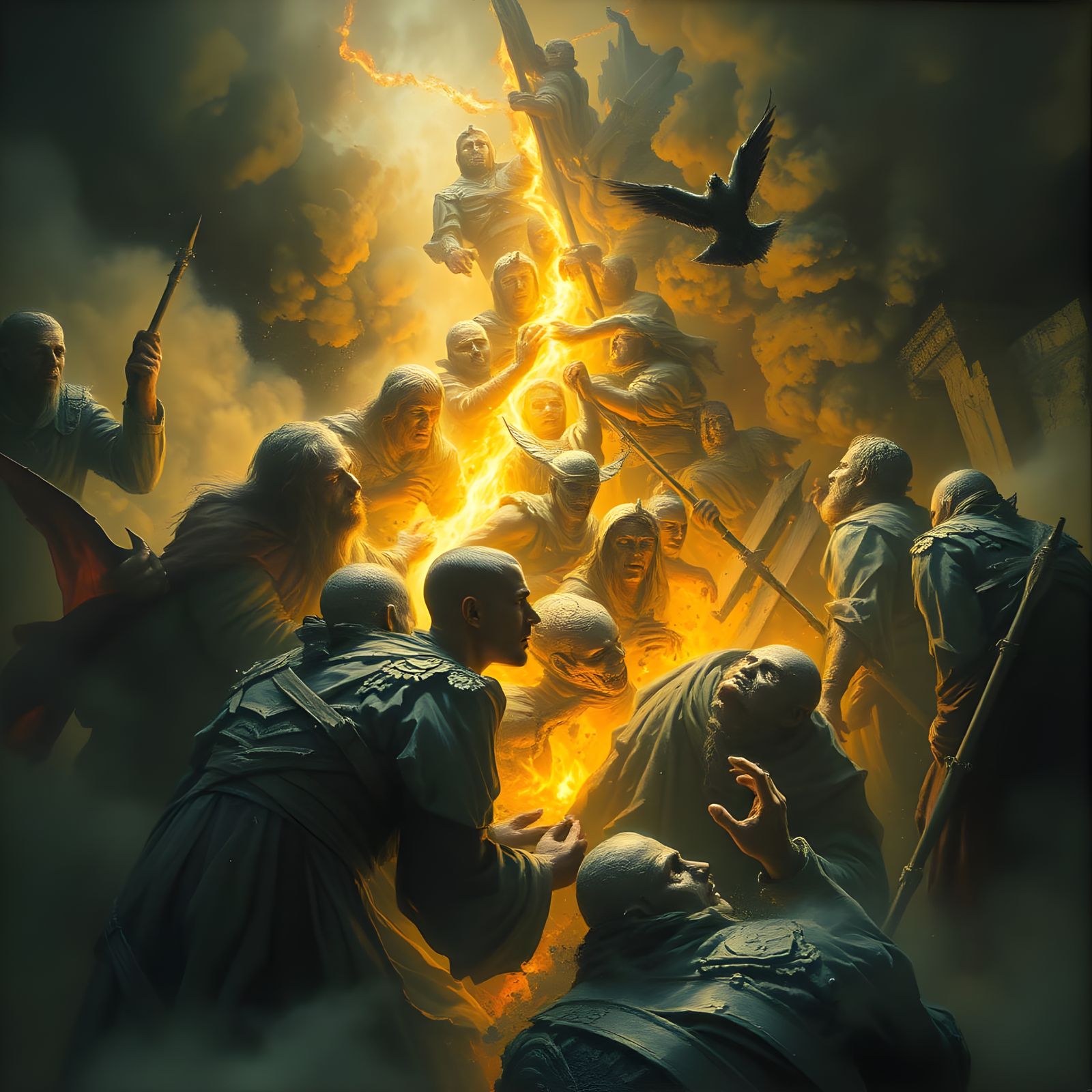 God's Tortured Core in Dark Fantasy