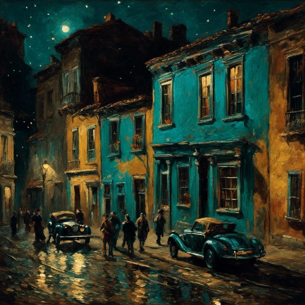 Colorful New York Night Street Photography