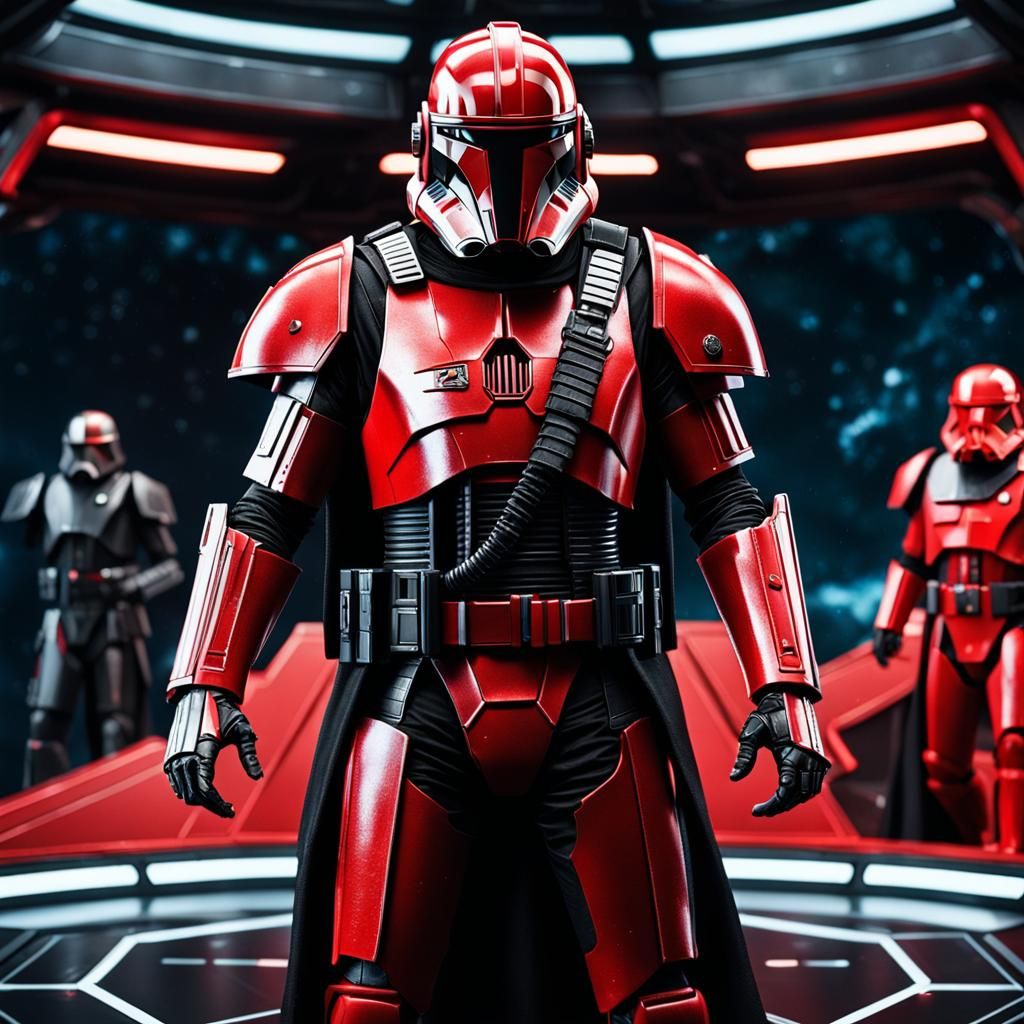 Clone Commando Gregor as a Sith Lord