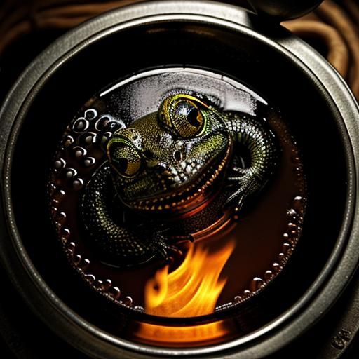 Dramatic Witch's Cauldron Digital Matte Painting