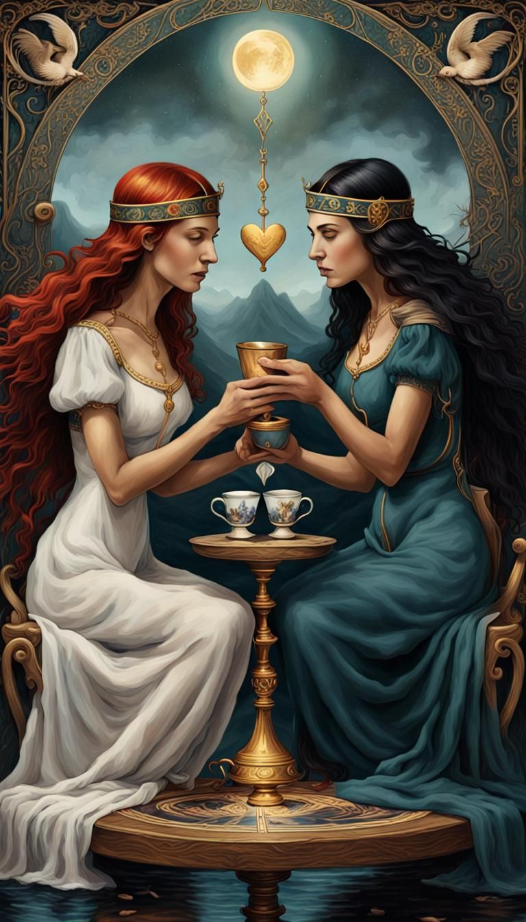 Two of Cups Tarot Card: Emotional Connection