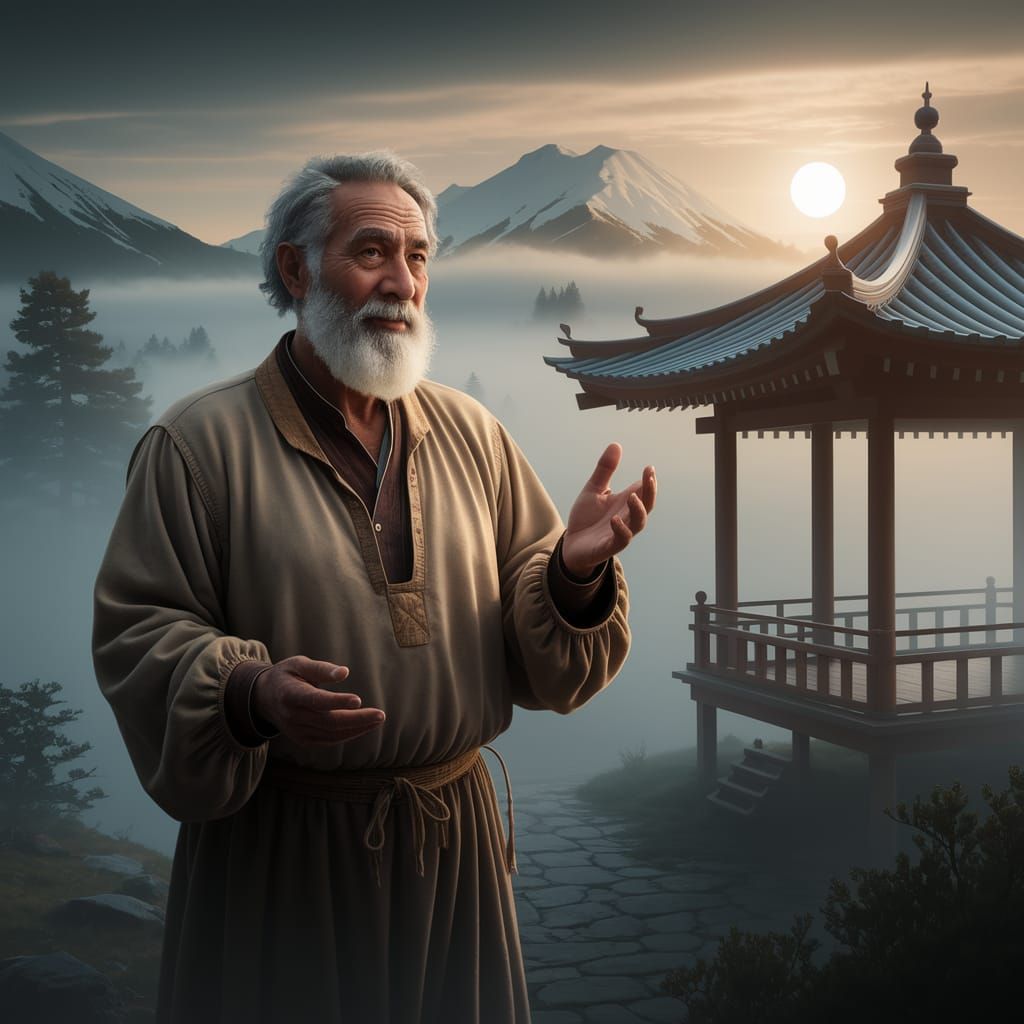 Wise Kazakh Man Shares Ancient Wisdom