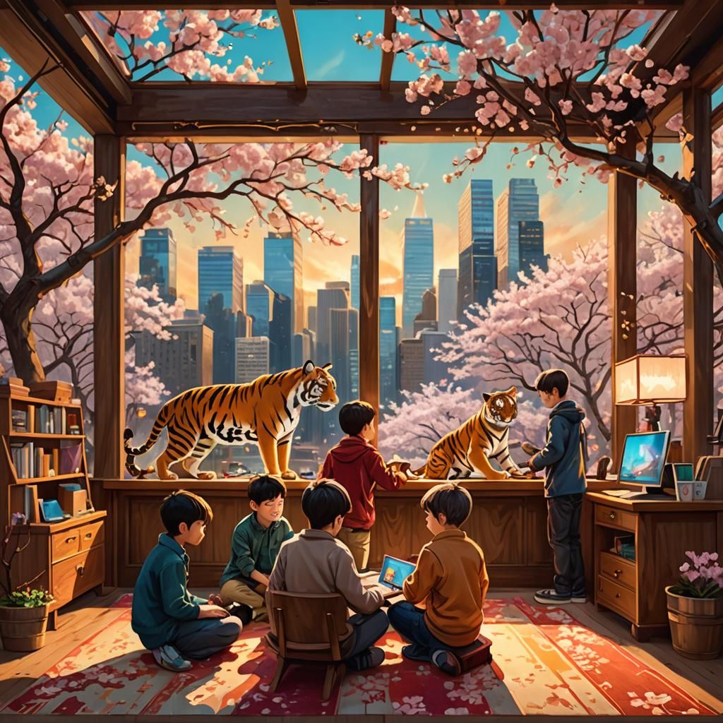 Reunion after school