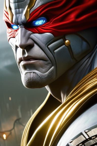 Spawn Portrait in Hyperrealistic Academic Style