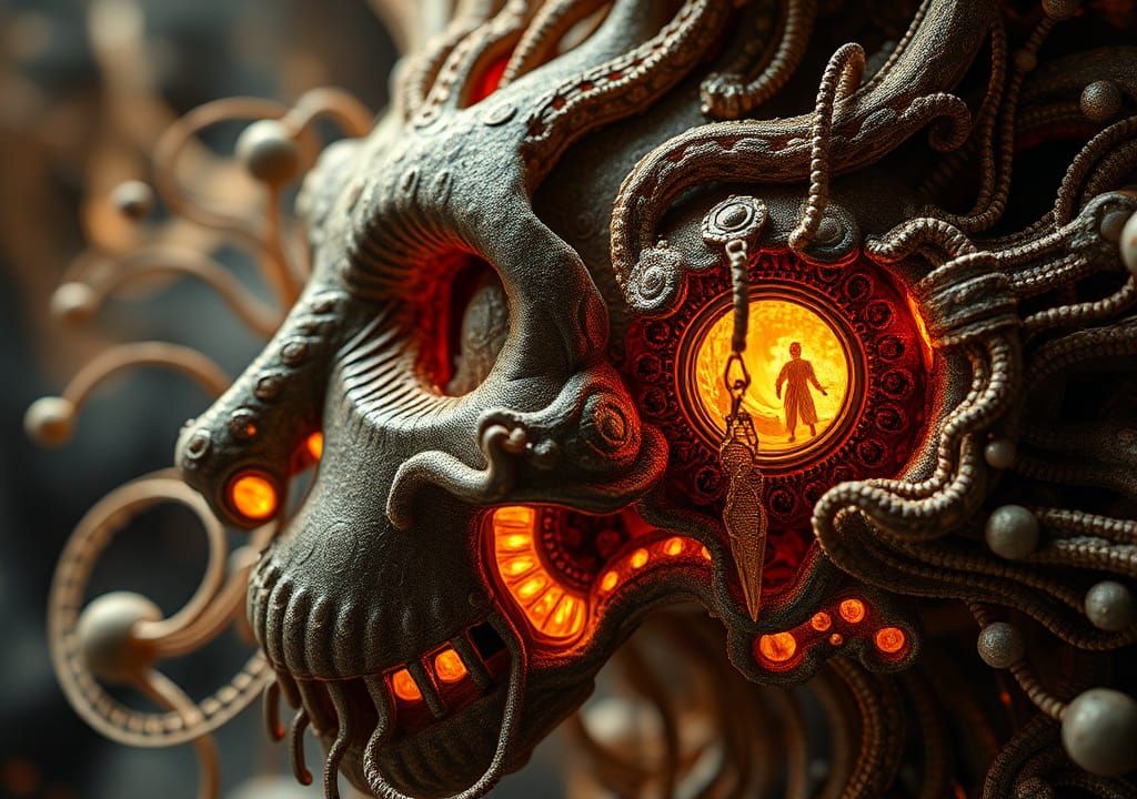 Surreal Abstract Pareidolia in High Definition