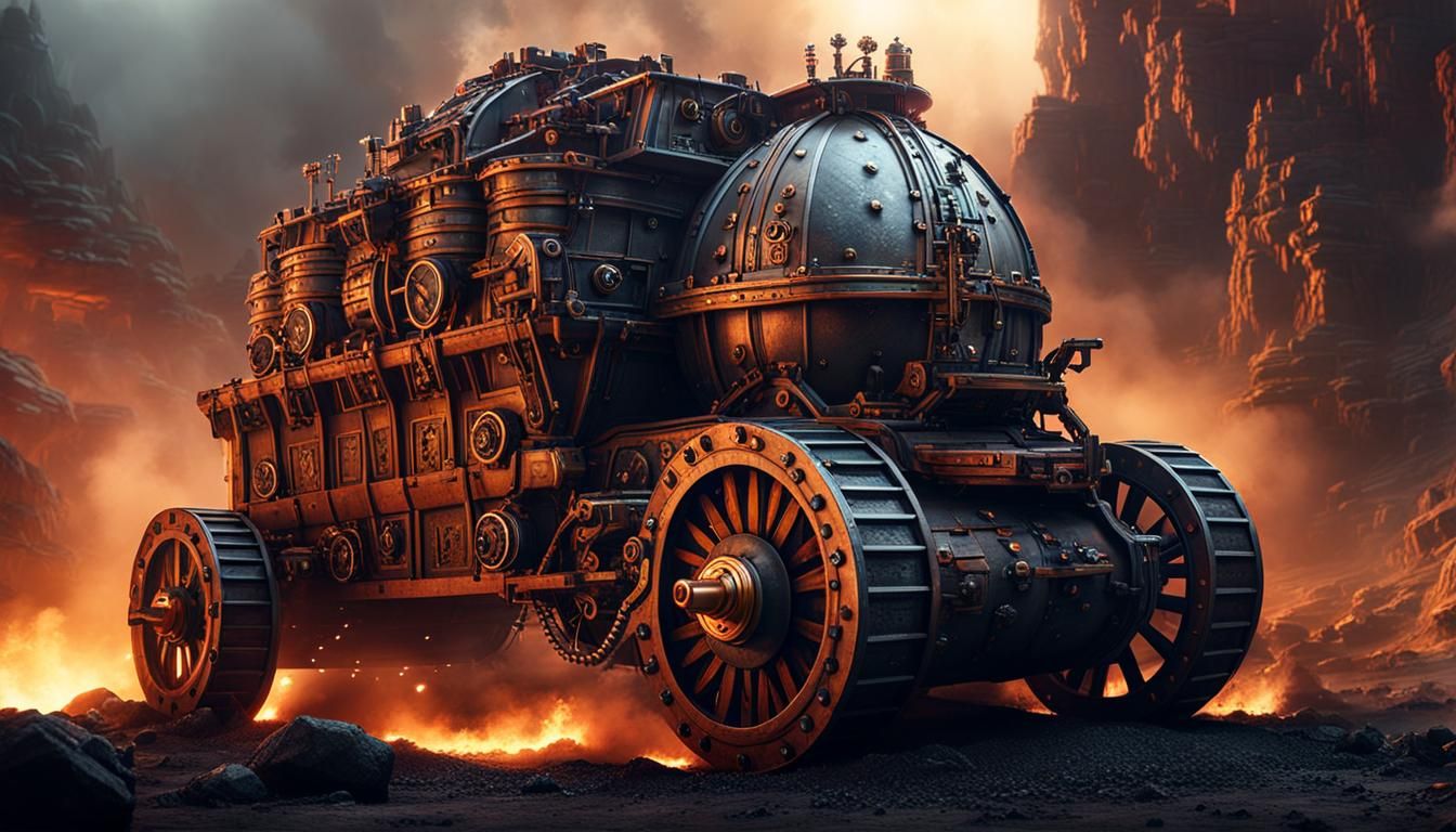 Dwarven-Powered Mine Cart Racing in High Detail