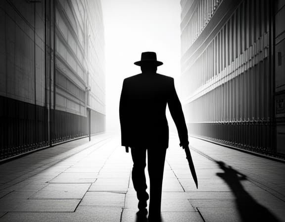 Who Is It? Stalker with Knife. Only the Shadow Knows!