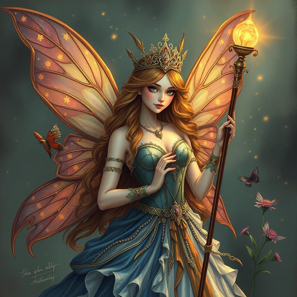 The Fairy Queen: An AI Interpretation