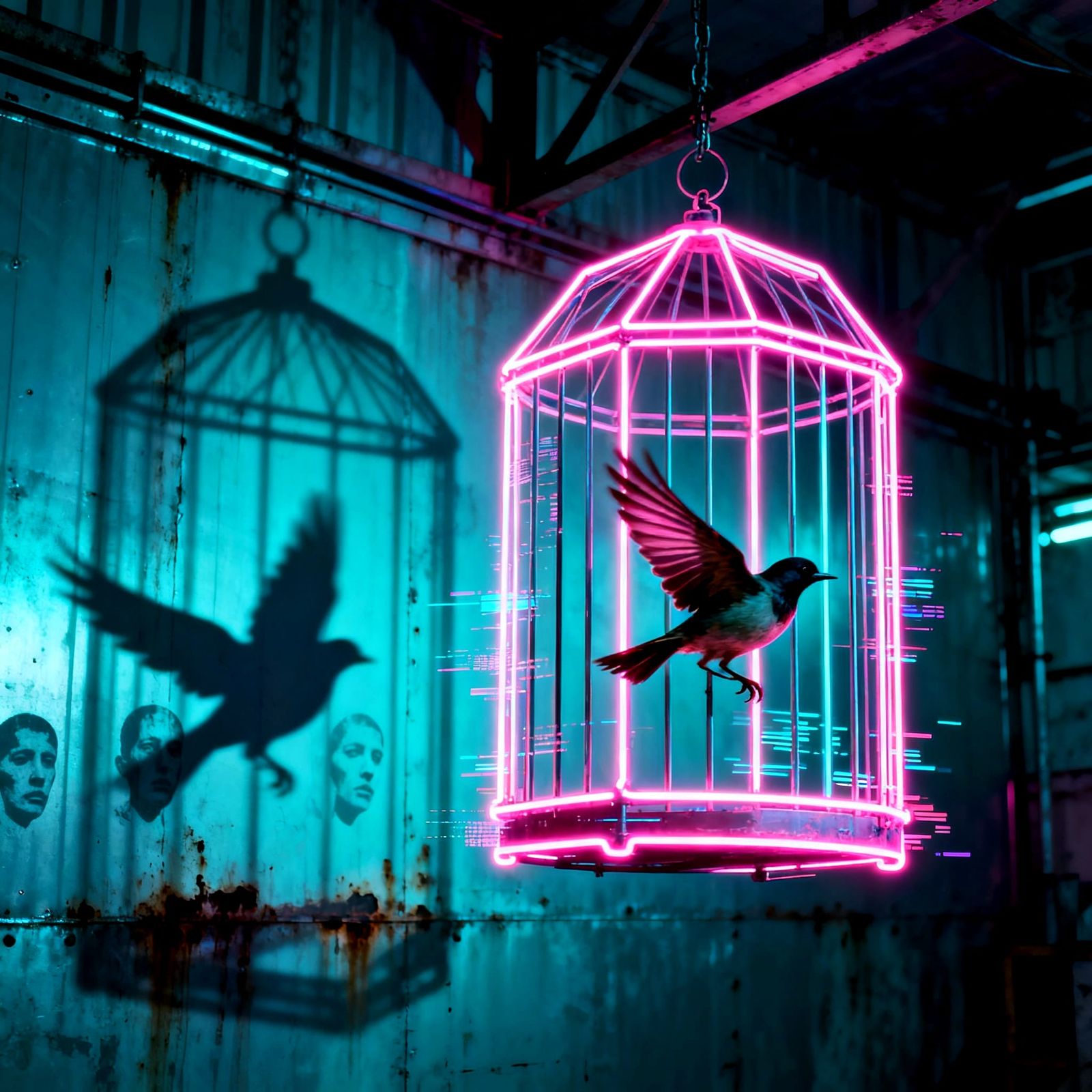 Dystopian birdcage: Time to fly free