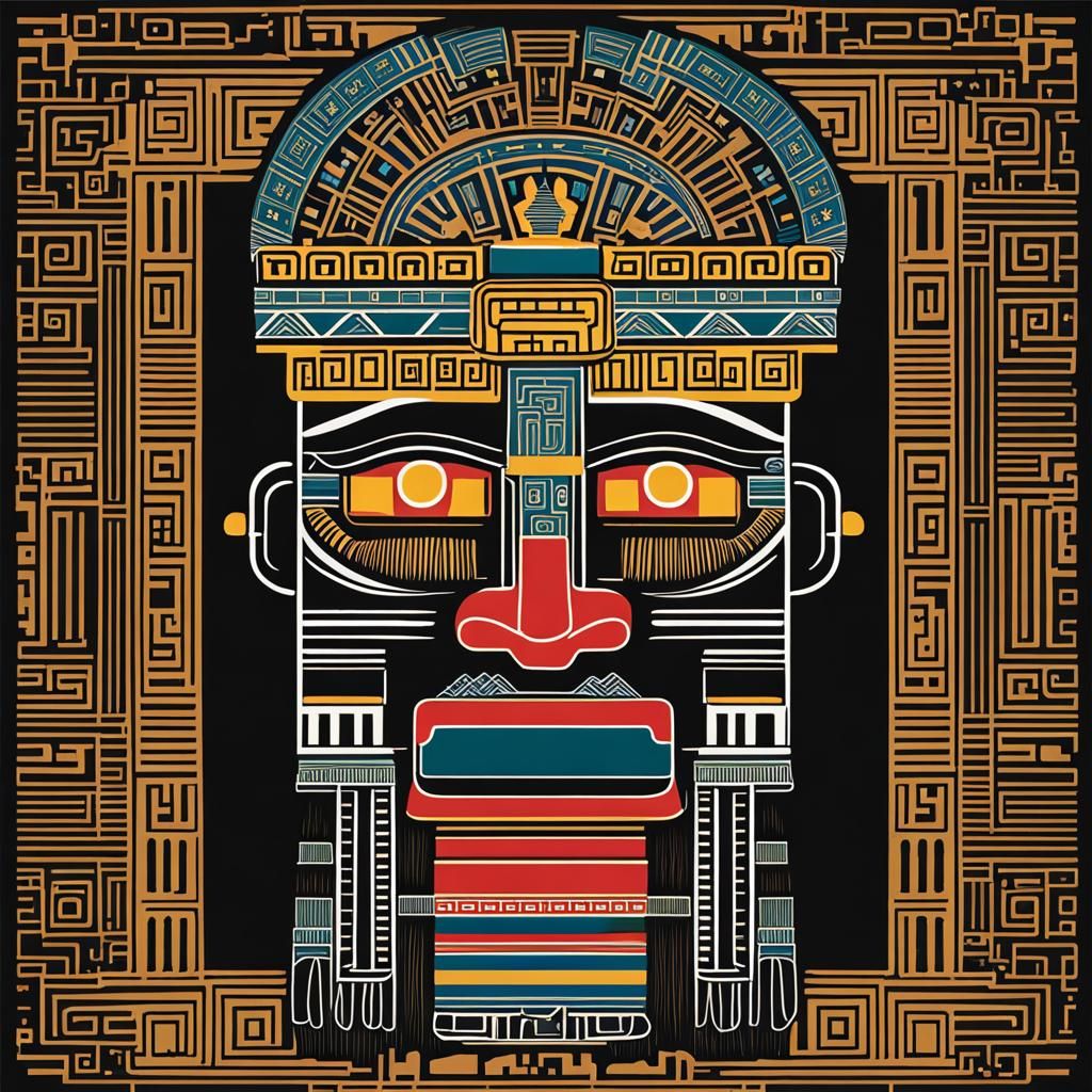 Ekeko Tattoo Design Inspired by Tiwanaku Mythology