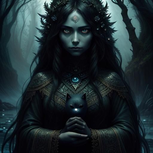 Mysterious Island Watcher in Ethereal 3D