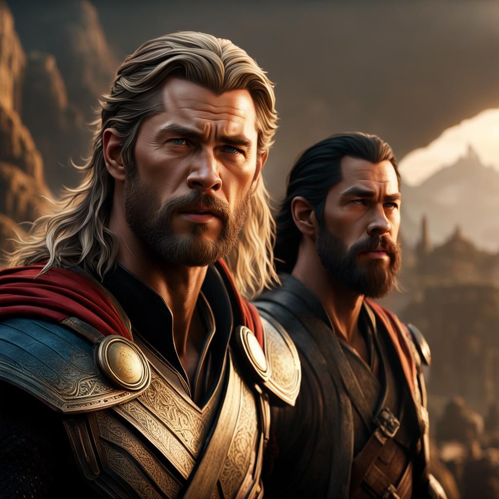 Hero's Training: Detailed Fantasy Concept Art