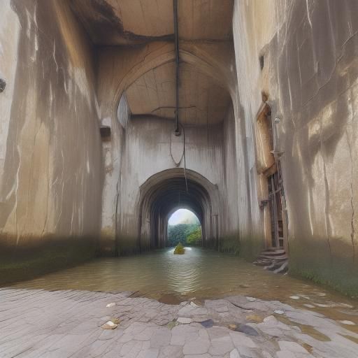 Anthropomorphic Potato's Silent Scream in Electric Blue